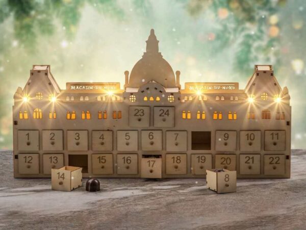 Chokoladejulekalender-træ-Magasin-du-Nord1