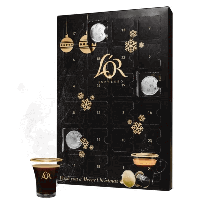 L'Or kaffe kapsel julekalender - FindDinJulekalender